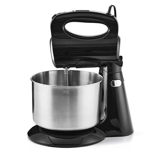 Black stand mixer - black,