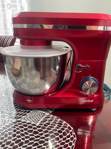 Vonshef 1400w red stand - red,