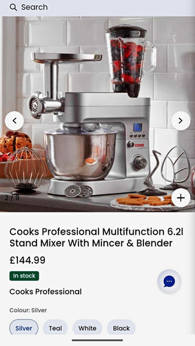 Cooks professional stand - professional, 6.2l