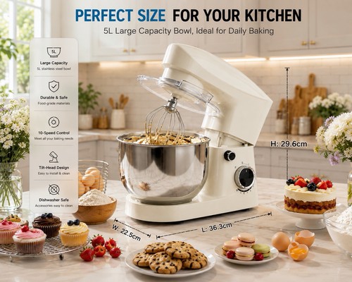 1500w stand mixer speed - mixer, 10-speed