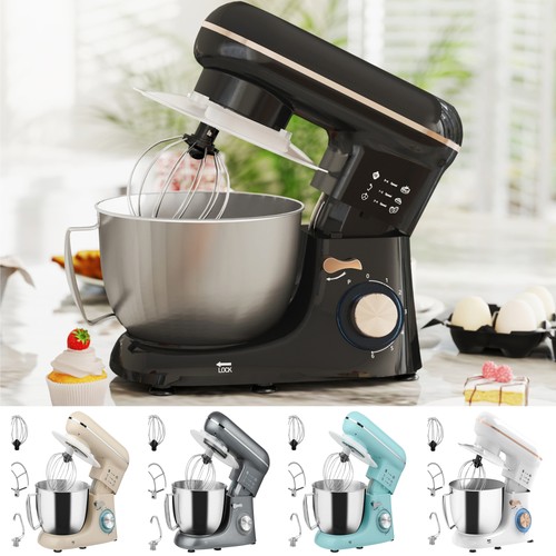 Stand mixer with speeds - mixer, 6