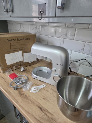 Vezzio stand mixer silver - vezzio,